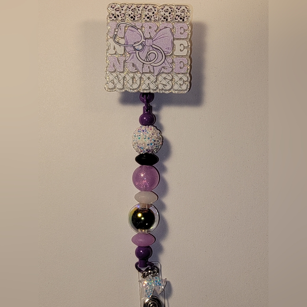 Nurse Badge Reel